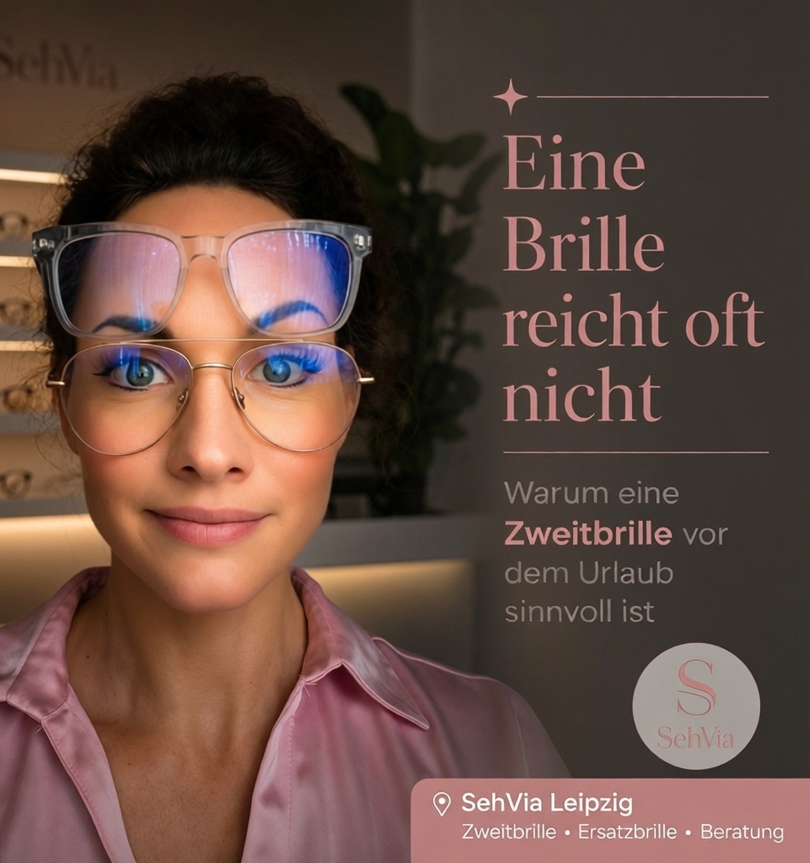 Warum eine Zweitbrille kein Luxus ist.